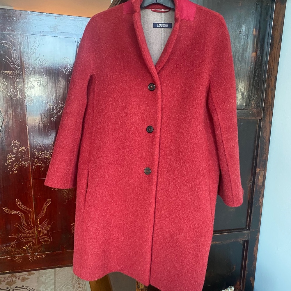 Cashmere topper coat